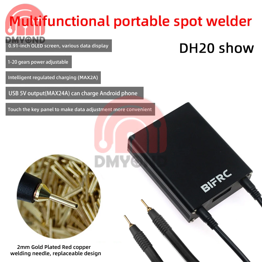 Portable 20th Gear Spot Welding Machine Mini Spot Welding Machine With Quick Release Pen Nickel Plate 18650 Battery Spot Welder