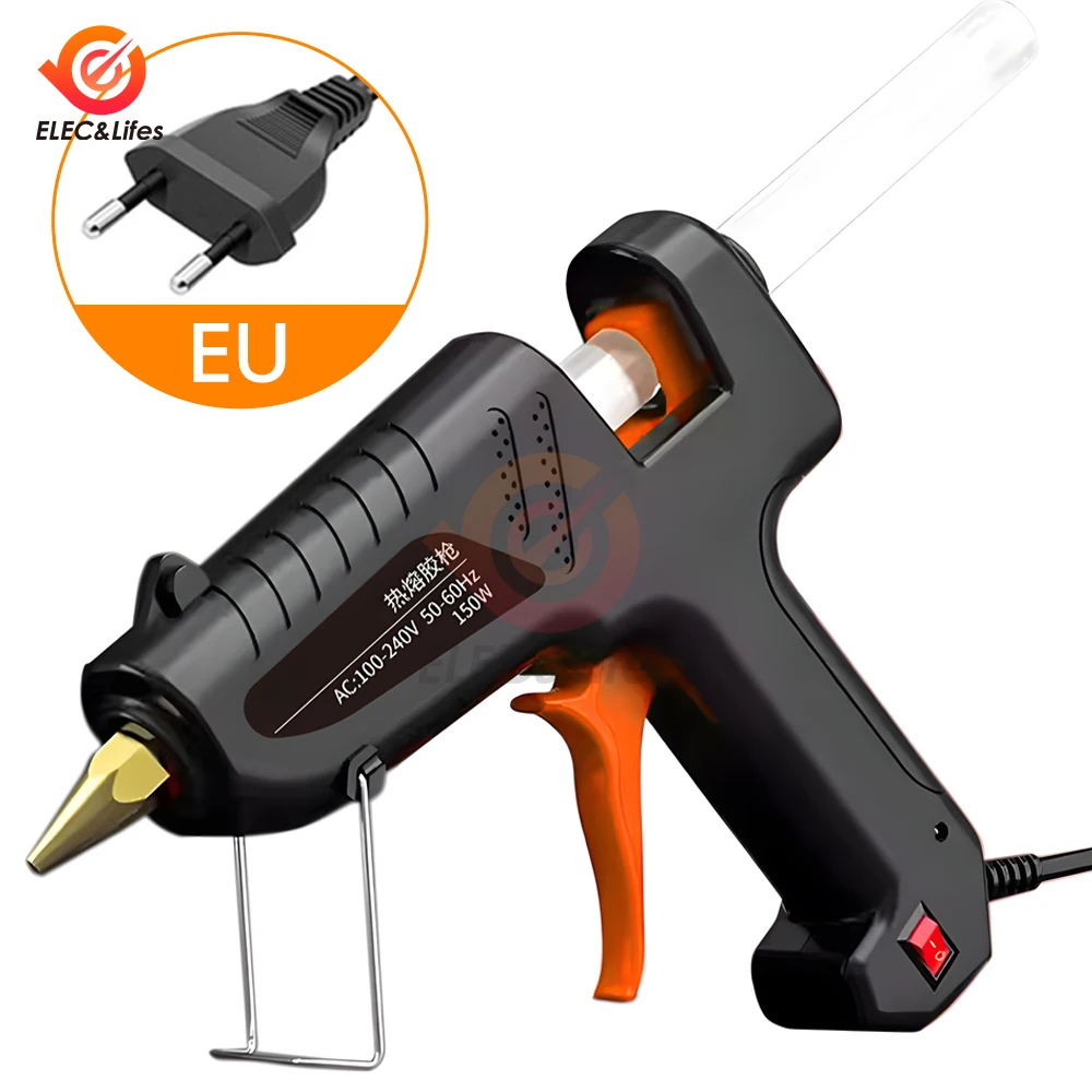 Hot Melt Glue Gun Child Hand Crafts Home DIY Use 11mm Glue Stick Industrial Guns Heat Temperature Thermo Electric Repair Tool