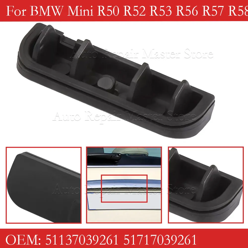 Rear Trunk Switch Rubber Cover Lid Pad Handle 51137039261 51717039261 Fit For BMW Mini R50 R52 R53 R56 R57 R58 R59