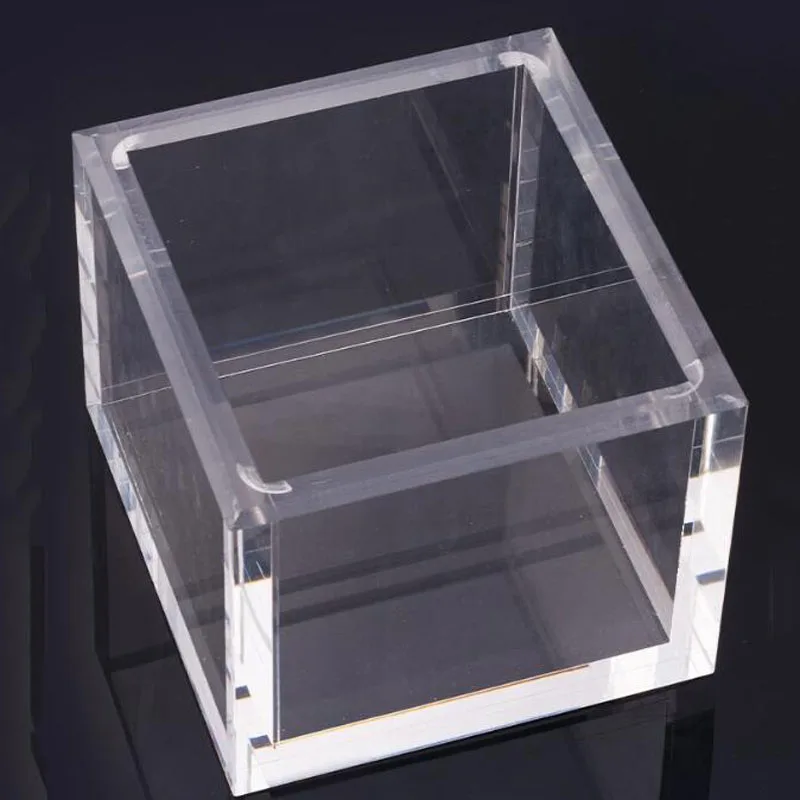 6L Acrylic Vacuum Degassing Chamber 2Gallon Lab Resin Silicone Defoaming Pot with Copper Valve & Gauge