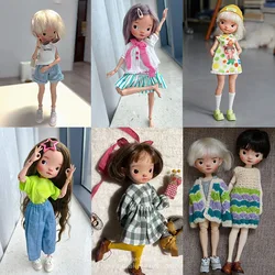 Shuga Fairy Miao 2 1/6 Bjd Doll Big Head And Small Limbs Cartoon Image Resin Movable Joint Doll