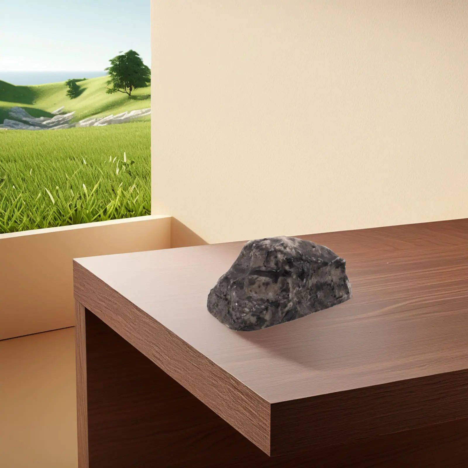 3 Pcs Stone Key Box Fake Rock Hider Decoration Case Storage Ornaments Hidden Baby