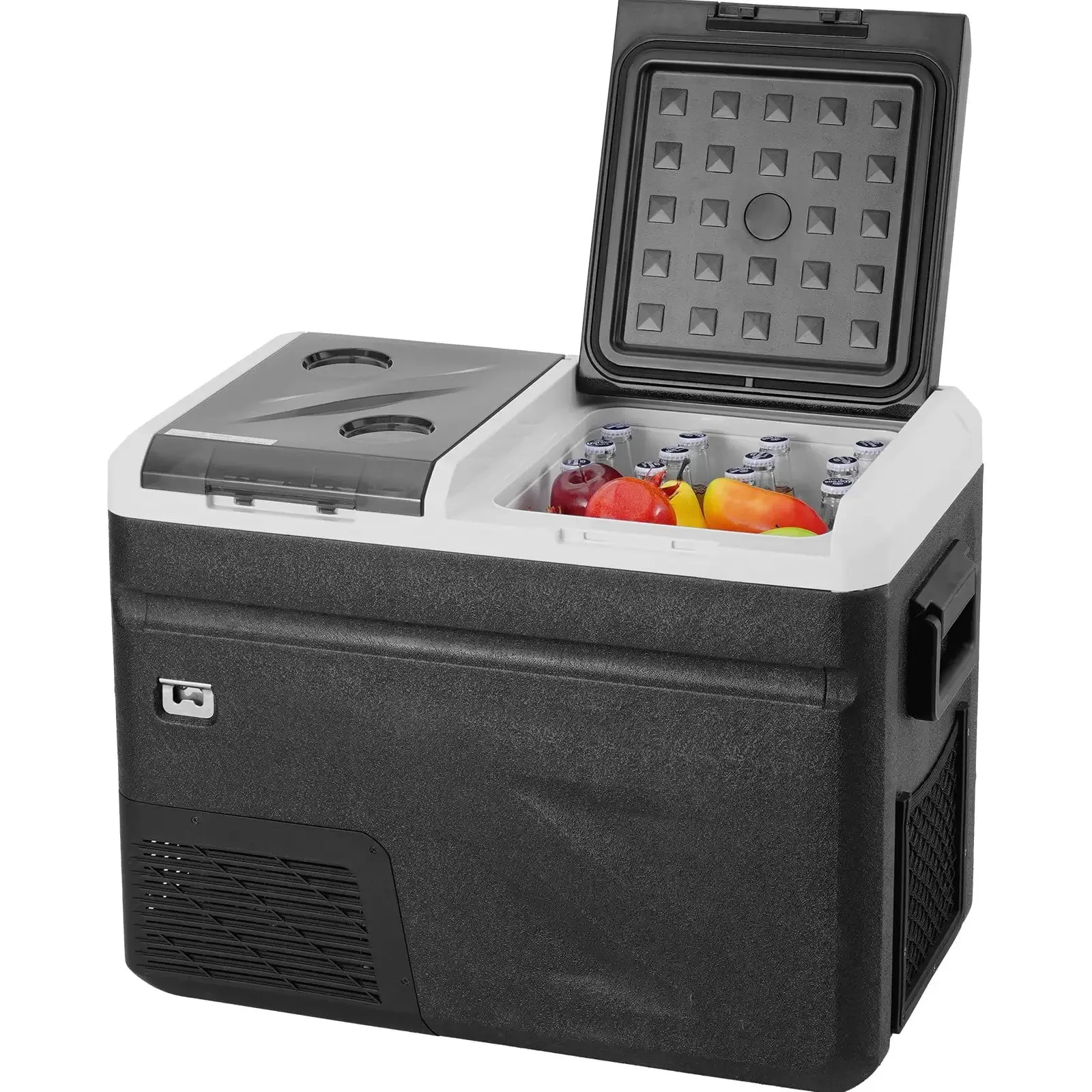 Portable Car Refrigerator Freezer with Ice Making Function - 38QT Dual Zone
