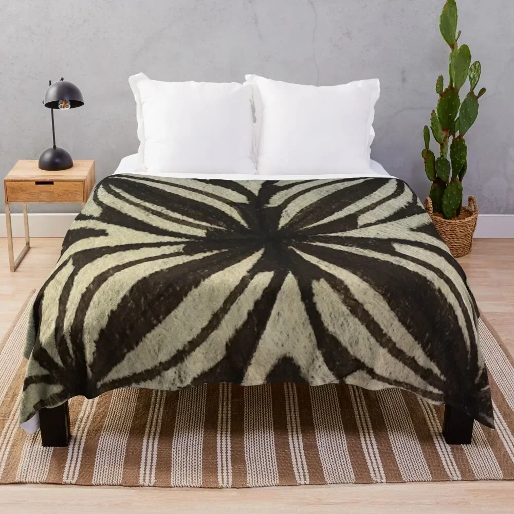 Tongan Tapa Design Throw Blanket Plush for winter Decorative Beds Blankets