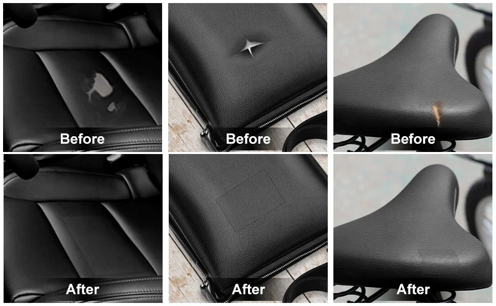 10-300cm Selbstklebendes Leder-Reparaturband für DIY-Projekte – Ideal für Sofa, Motorrad, Autositz, Taschen und Heimtextilien – Detail 6