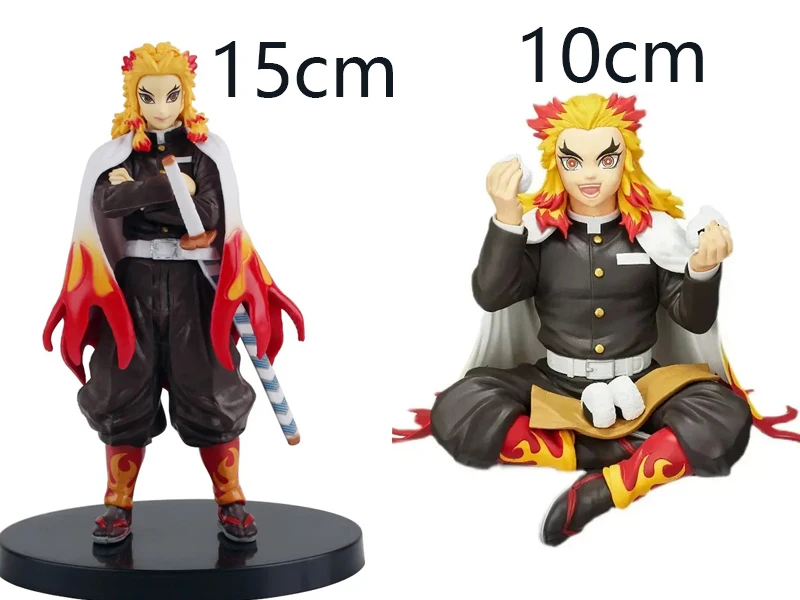 Hot 2 pz Anime Demone Slayer Kimetsu no Yaiba Figura Kamado Tanjirou Action Figure Agatsuma Zenitsu Nezuko Guerriero PVC Modello Giocattoli