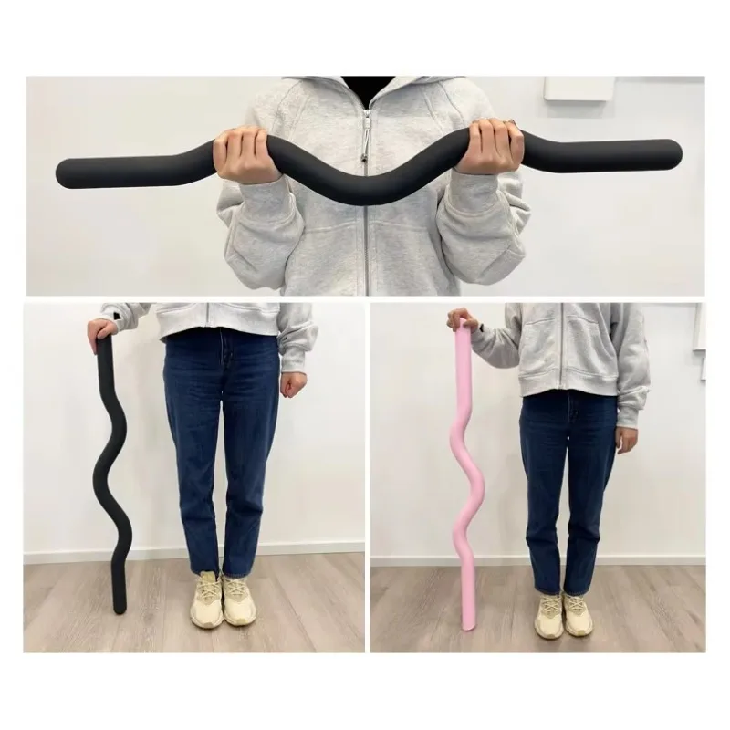 

XMWL15lb унисекс штанга для йоги и фитнеса, тренировочная штанга Bala-стиль с противоскользящей ручкой, железный материал, свободный утяжеленный луч для дома