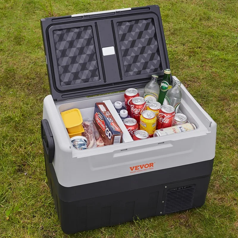 

VEVOR 35L 45L 55L Car Refrigerator Mini Fridge Freezer Portable Compressor Cooler Ice Box Keep Cool for Camping Travelling