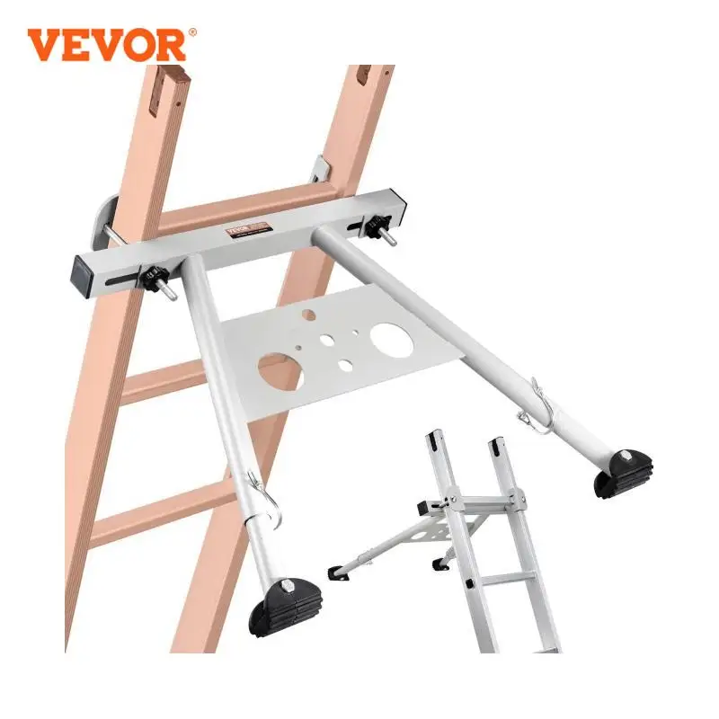 VEVOR Ladder Stabilizer Adjustable Feet Extension Ladder Standoff  Wall Ladder Accessories for Roof Gutter Anti-slip Rubber Feet