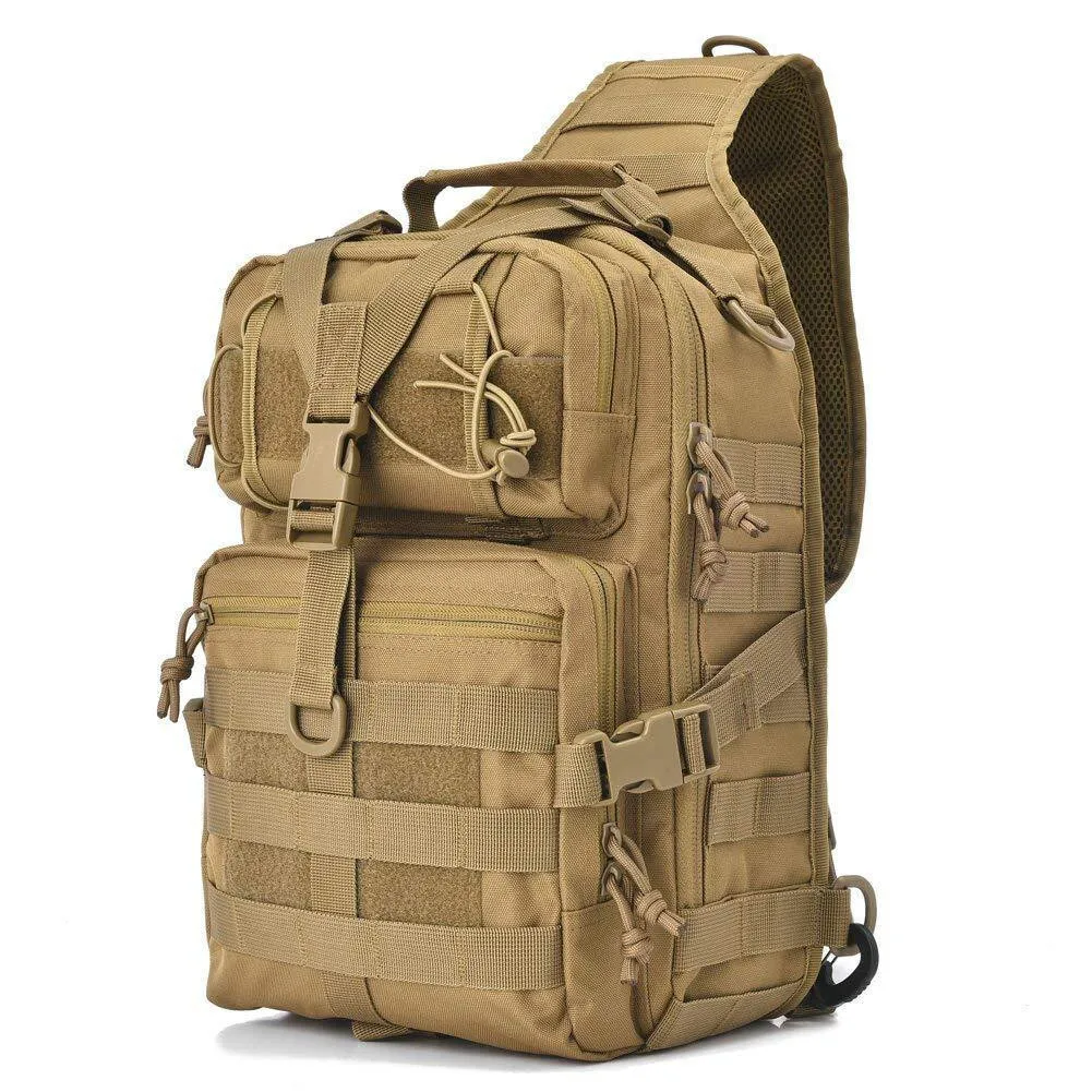 Tactical Backpack Military Assault EDC Rucack Men Outdoor Sg Hunting Hiking Climbing Utility Camo Molle Bag