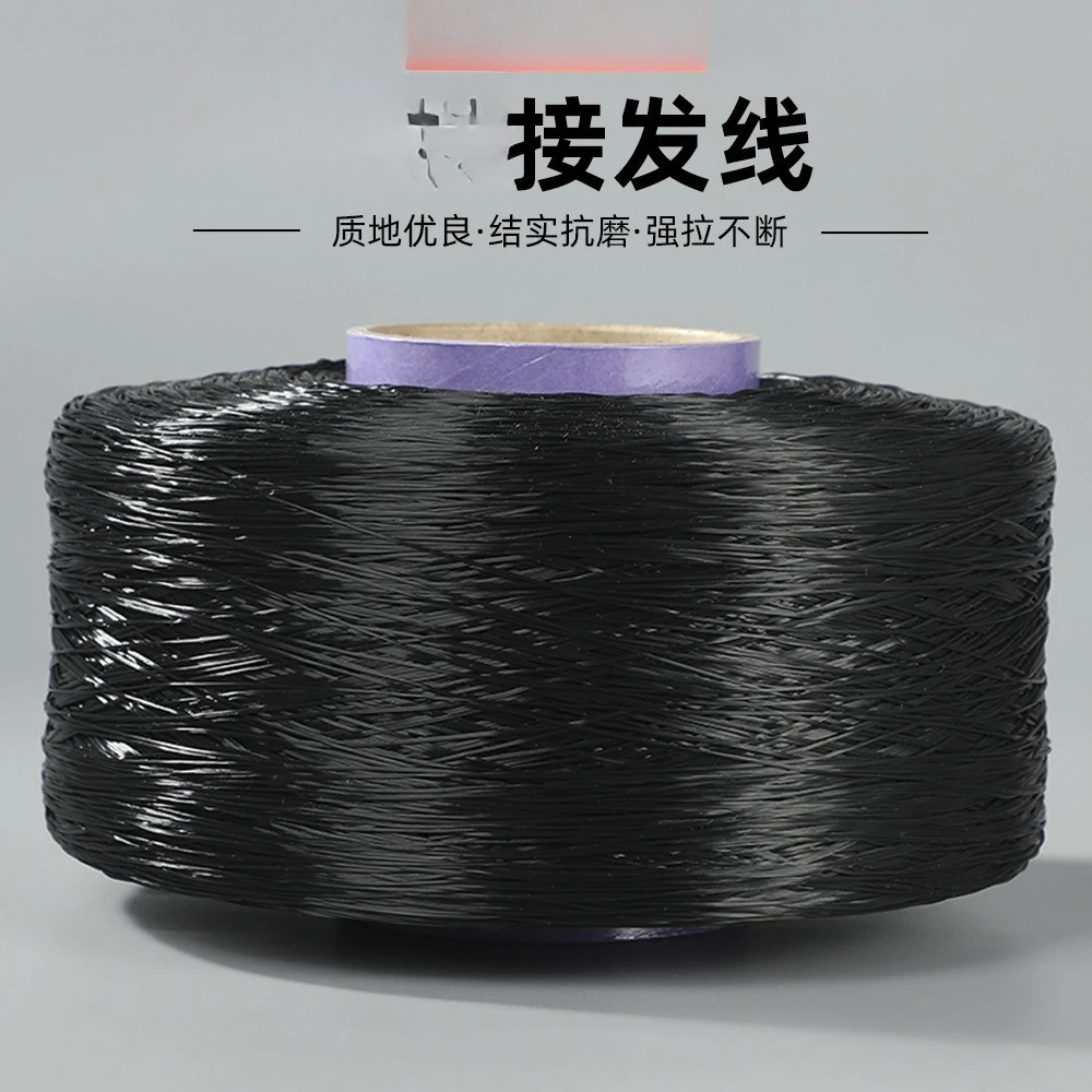 0.4Mm black invisible feather hair extension line elastane crystal elastic line handmade DIY beaded necklace bracelet material