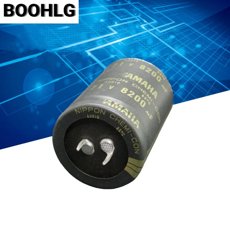 1 Uds 71v 8200uF AUDIO fiebre condensador de Audio 35X50mm