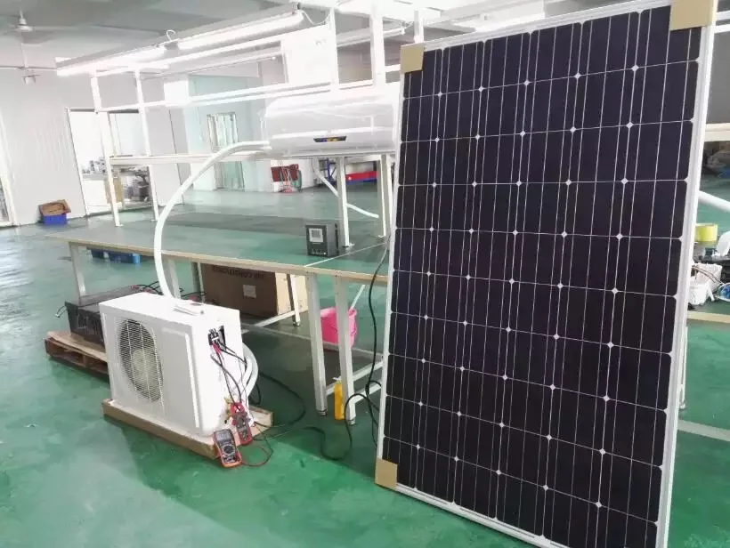 100% solar air conditioner split system 48V DC inverter/24 hours 18000btu 100% solar air conditioner/ wall split air condition