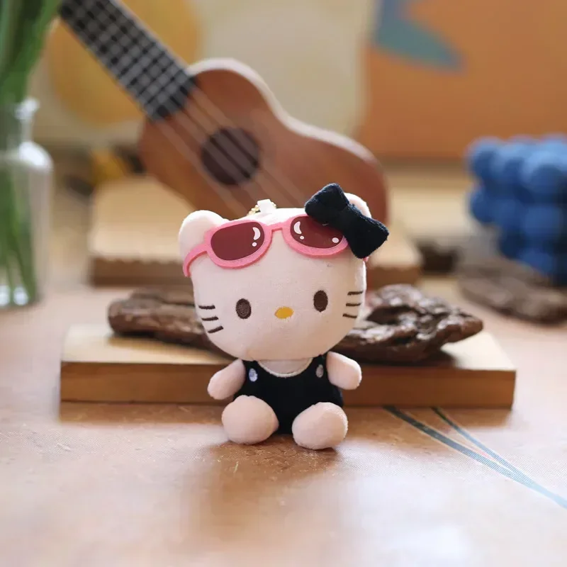 *New Cartoon Keychain Plush Stuffed Soft Doll Keychain Cartoon Plushies Bag Pendant Accessories Girls Gift Toys