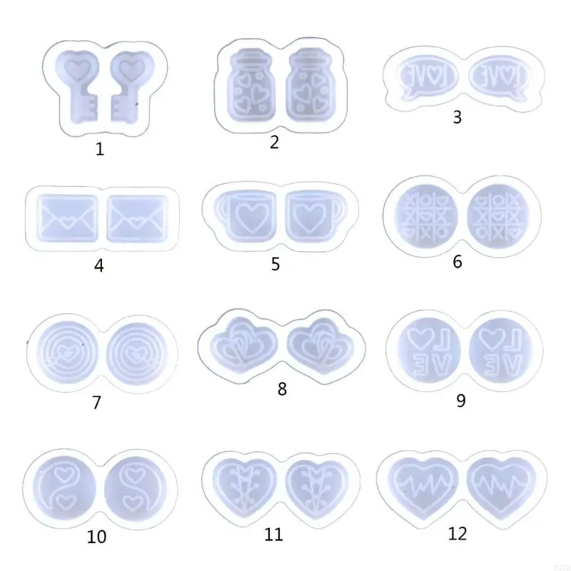 M76B Любовь-форма капля для клей