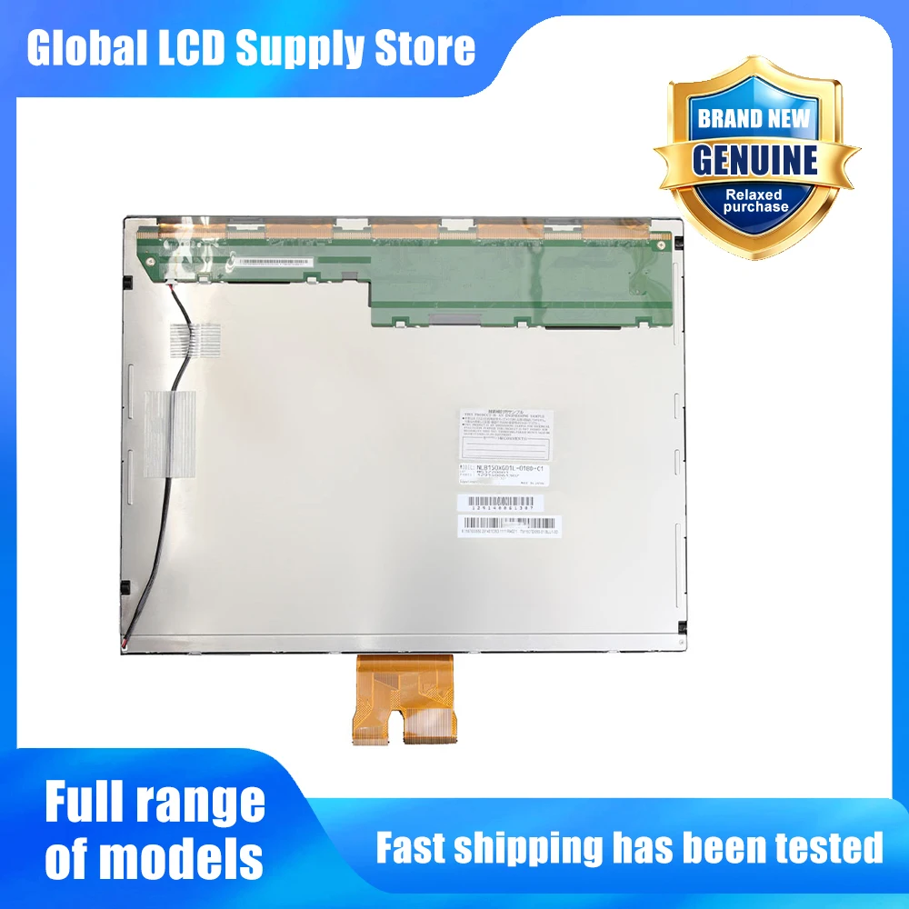 NLB150XG01L-01BD-C1 15.0 Inch LCD Display Screen Panel Original for 20 Pins Connector Brand New Tested