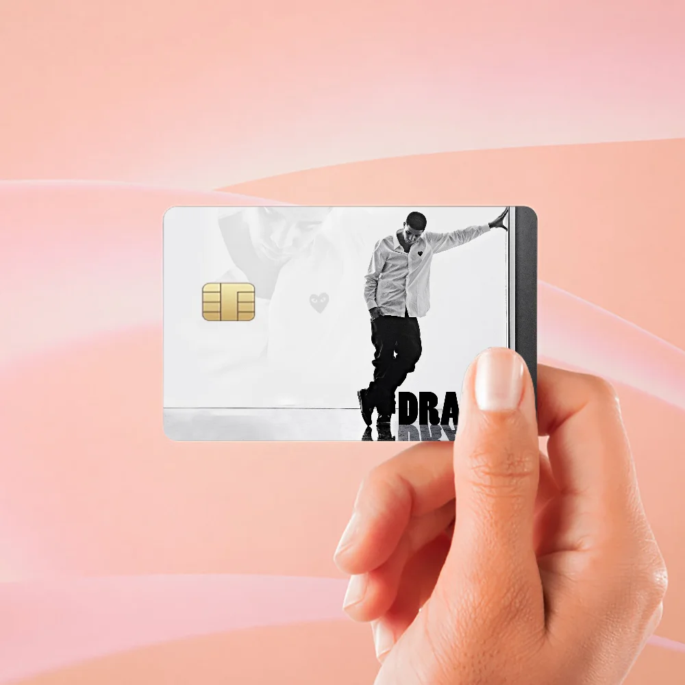 Drake Game Anime Sticker Film Skin Cover Case For Small Large No Chip Debit Credit Card Front Side