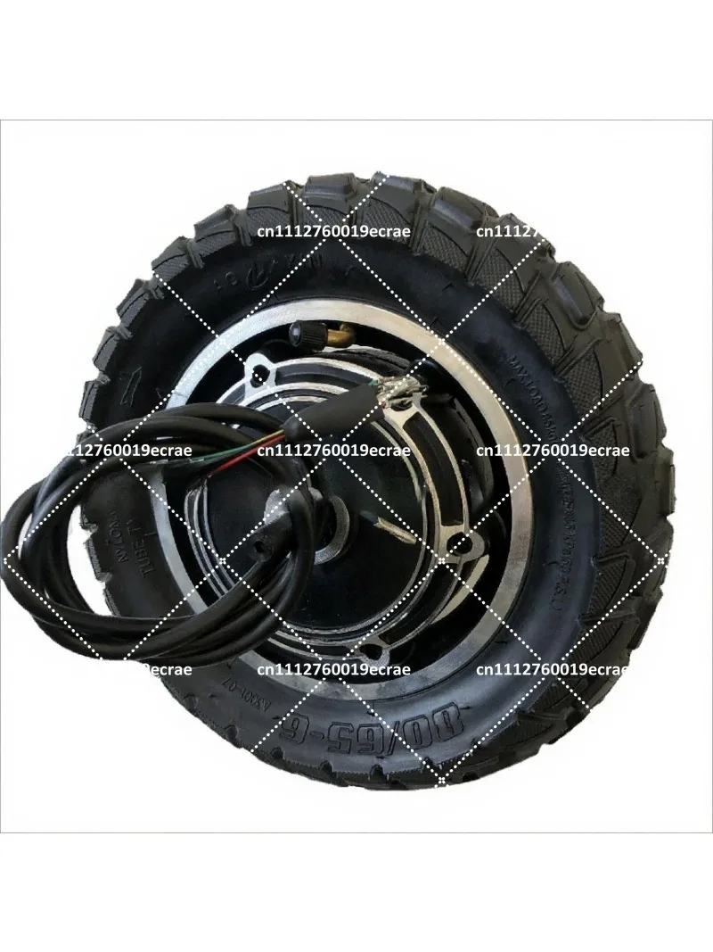 10-Inch Off-Road Tire Hub Motor Scooter Driver with Power Boost and Extended Battery Life