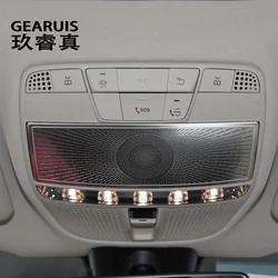 Voor Mercedes Benz E Klasse W213 2016-2020 Auto Styling Dak Luidspreker Geluid Leeslicht Frame Glazen Doos Audio Luidspreker Sticker