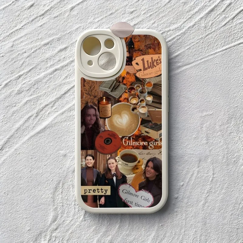 Gilmore Girls Phone Case For Iphone 14 13 12 Pro Max 11 Mini X Xr Xs 7 8 Puls Lambskin Silicone Cover