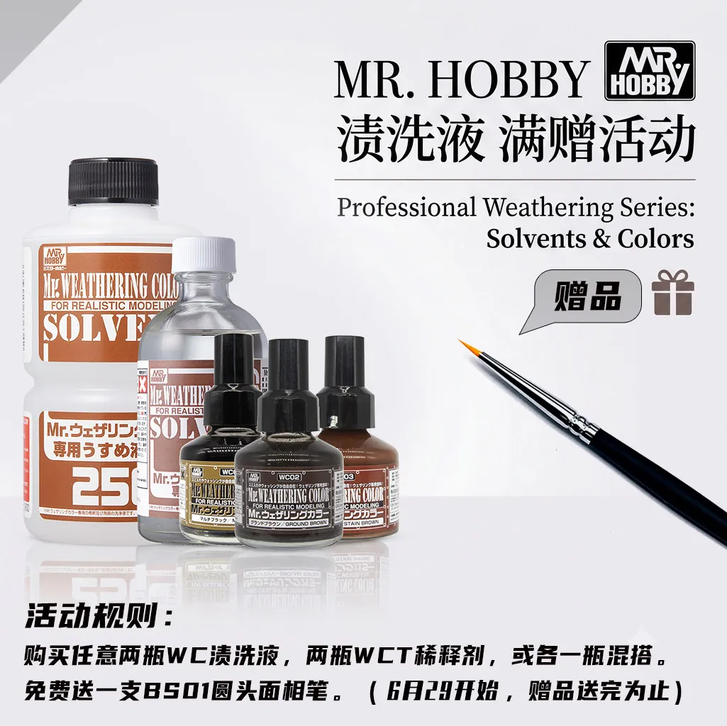 Seepage Liquid Military Model Eco-friendly Aging Stain Washing Effect Solution 40ml WC01-18