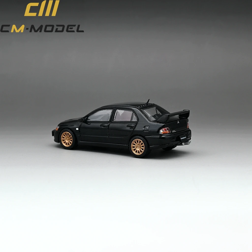 CM Model 1/64 Mitsubishi Lancer Evo 9 Plain paint modified alloy mini collector car model