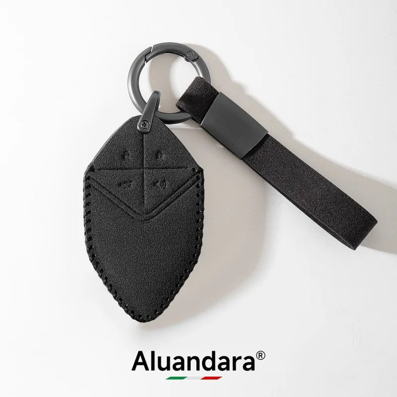 

For Changan Deepal SL03 S7 S05 S07 L07 2025 Suede Key Fob Cover - Premium Suede Key Case