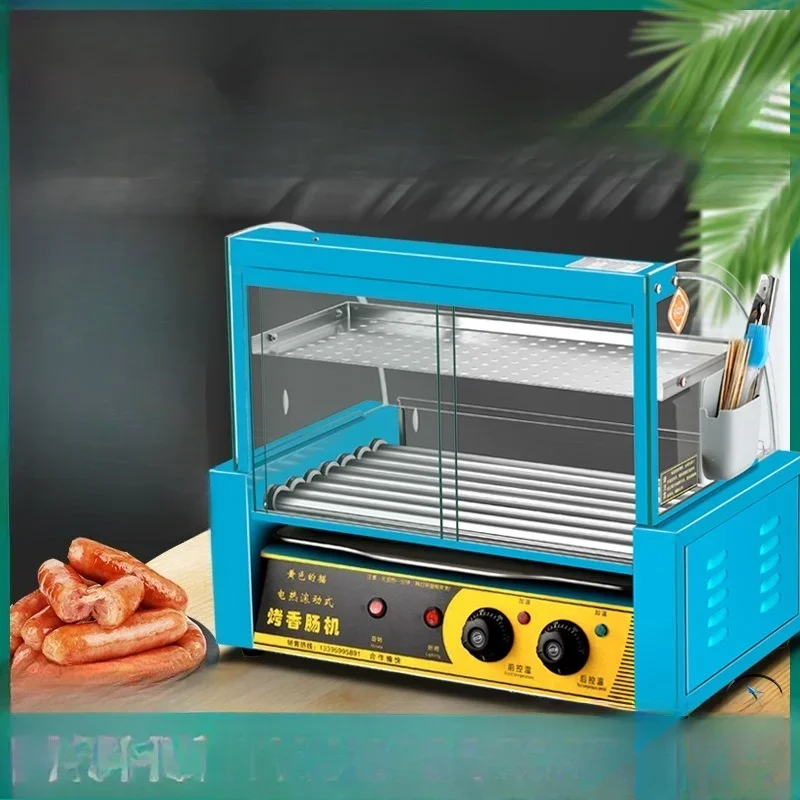 

Automatic sausage grilling machine