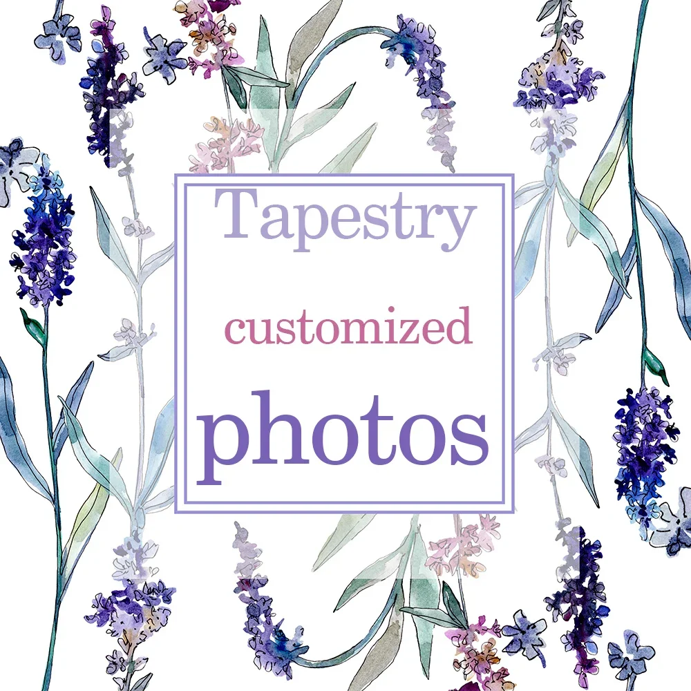 Özelleştirilmiş Goblen Boho Mandala Halılar Büyücülük duvar halısı Fotoğrafınızı Yazdır Hippi Duvar Asılı Battaniye Goblen