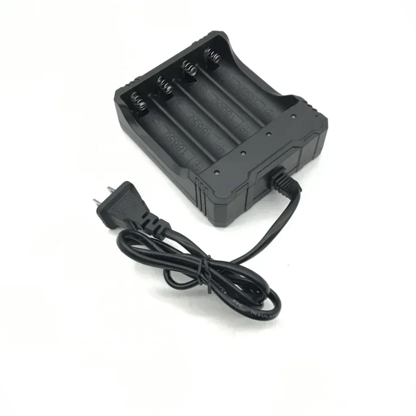 

4 Chargers 4 Slot Wire Charger for 18650 Li-Ion Battery Flashlight Battery for 18650 Battery Charger Intelligent Fast Charging