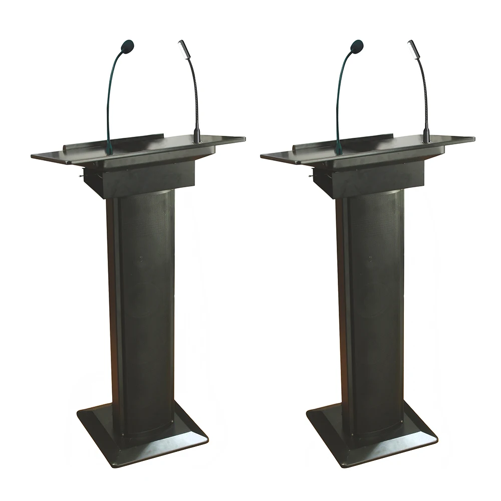 ITC Manufacturer Professional Digital Podium Wooden Lectern For Conference Classroom Church Podium For Sale