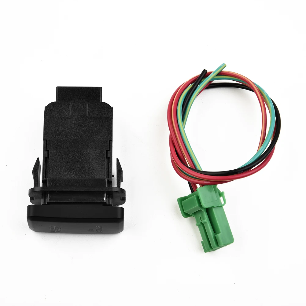 

1pcs 12V 12W Car Light Bar Switch Button Waterproof High Quality With Cable Connector Suitable For Toyota Car Switch Button