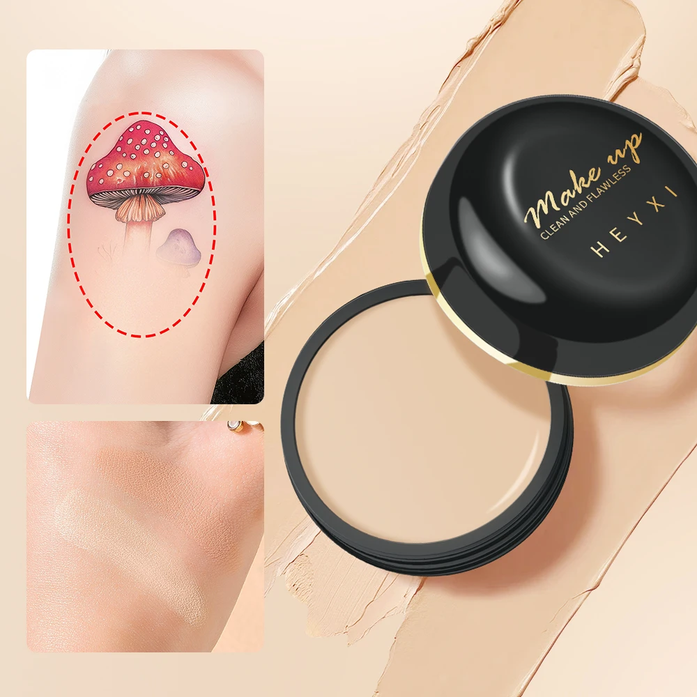 Clear Concealer Cream, Waterproof and Sweat Proof, Durable, Natural Finish, Suitable for All Skin Types