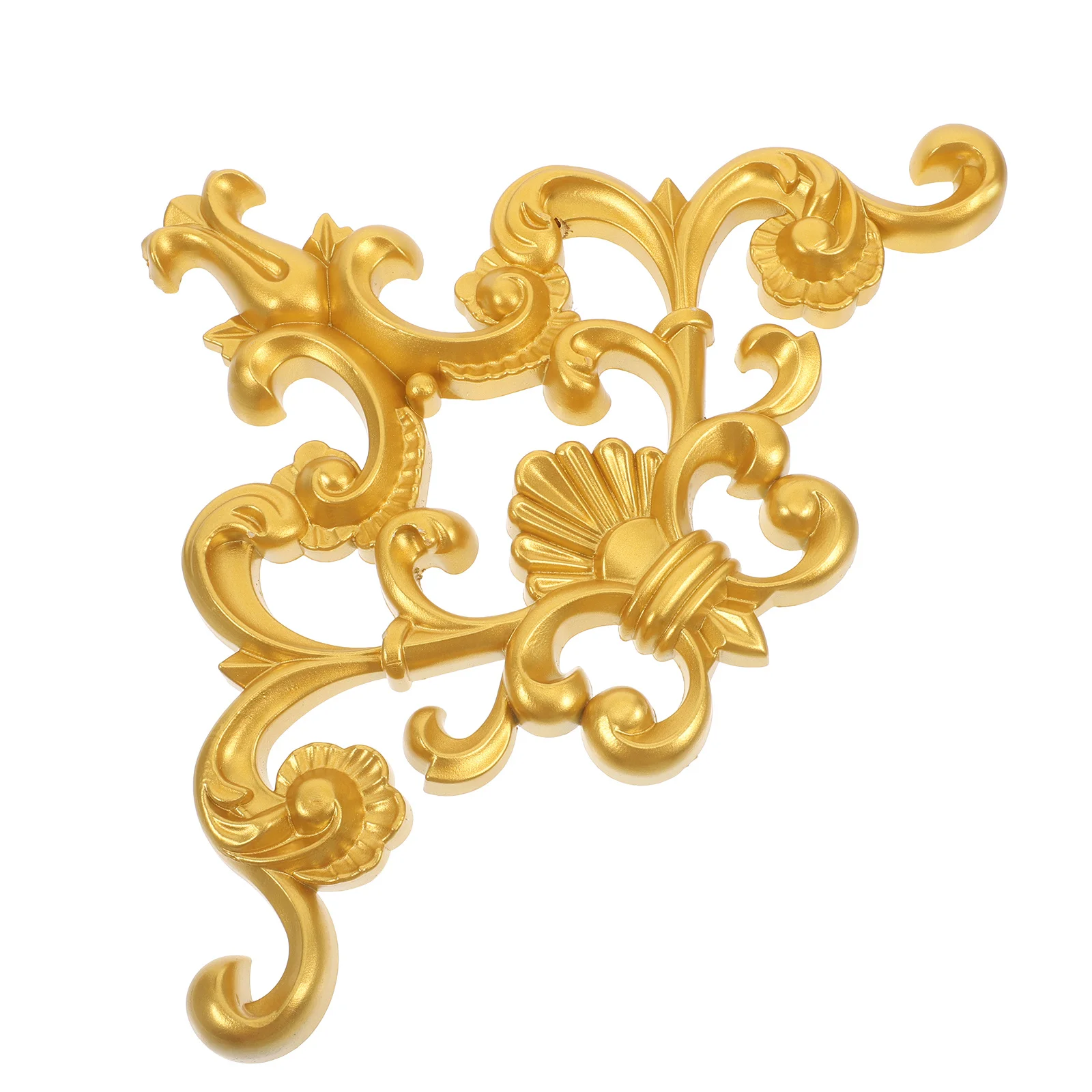 Narożnik z PVC z motywem kwiatowym, rzeźbiona aplikacja kwiatowa, ozdoba ścienna do salonu, tło ścienne, dekoracja sufitu, dekoracja domu, malowanie.