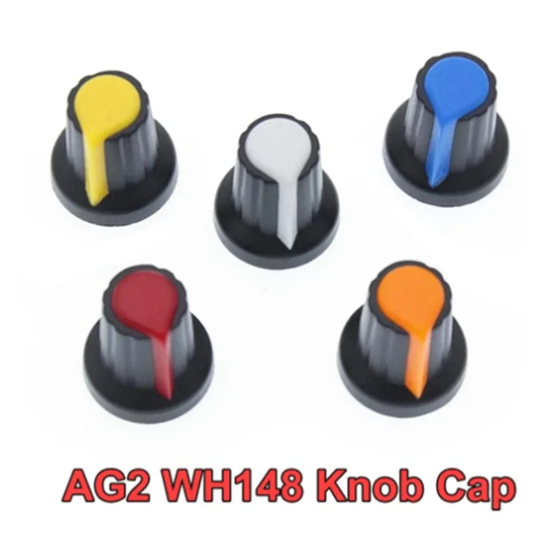 5ชุด WH148 1K 10K 20K 50K 100K 500K โอห์ม15Mm 3ขาโพเทนตัวต้านทานสำหรับ Arduino AG2หมวกสีขาว