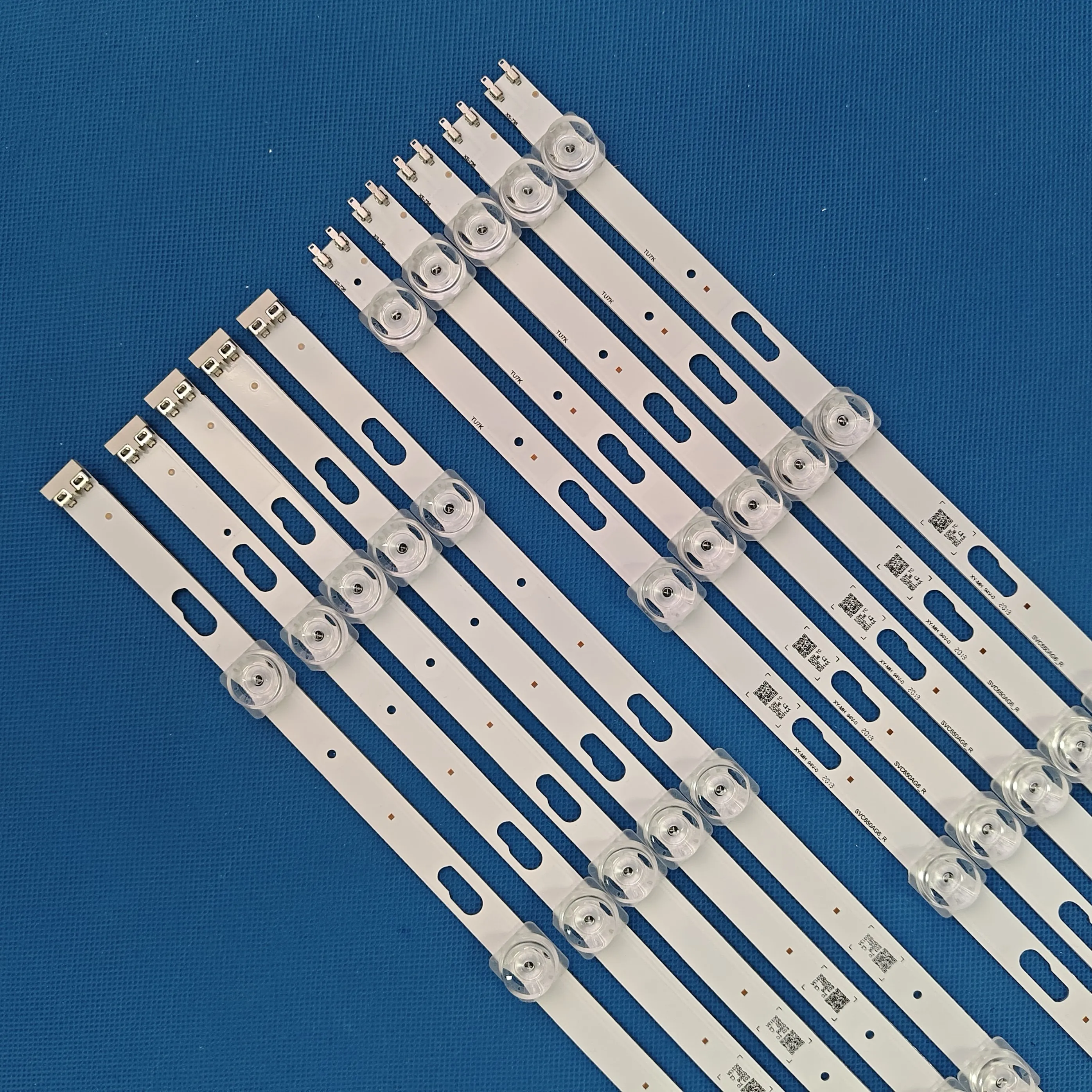 شريط LED لـ GU65TU8079U UE65AU7100K UE65AU7100U UN65AU7000G UE65TU6905K UE65TU7172U UE65TU8072U UE65TU7095U
