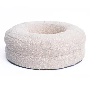 Custom XL Large Luxury Orthopedic Cotton Fill Waterproof Dog Bed for Dogs Durable Removable Washable Cover Solid Animal Pattern