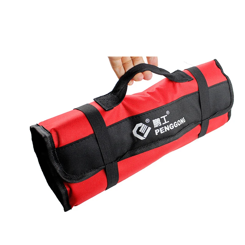 Multifunction Folding Wrench Bag Tool Roll Storage Pocket Portable Hardware Holder Oxford Cloth Bags For Tools