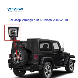 Backup Reverse Spare Tire Mount HD Camera for Jeep Wrangler JK Rubicon 2011-2018 Vehical rear view camera