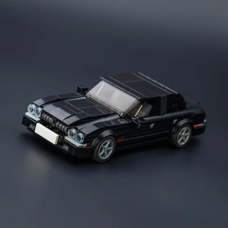 

MOC-255576 New Urban Black Sports Iconic Supercar Racing Building Block Model 437 Parts Boys Children's Birthday Toy Gift