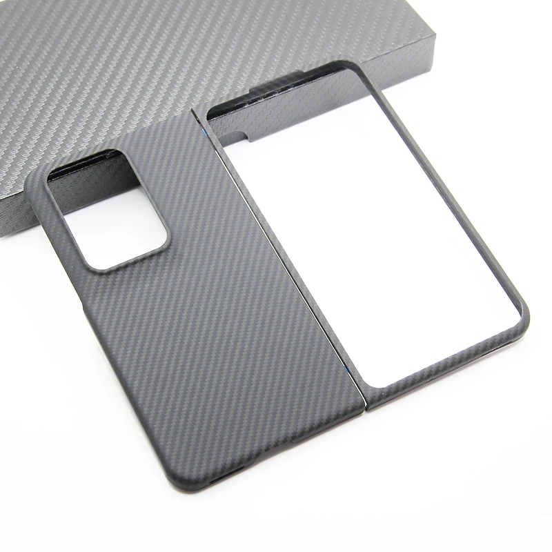 

ZXKE carbon fiber phone case for OPPO FIND N2 thin and light attributes 600D fine grain aramid fiber hard shell