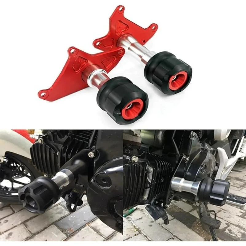 Motorcycle CNC Frame Slider Crash Pad Falling Protector Protection for Honda GROM MSX125 MSX 125 MSX125 SF 2013-2019
