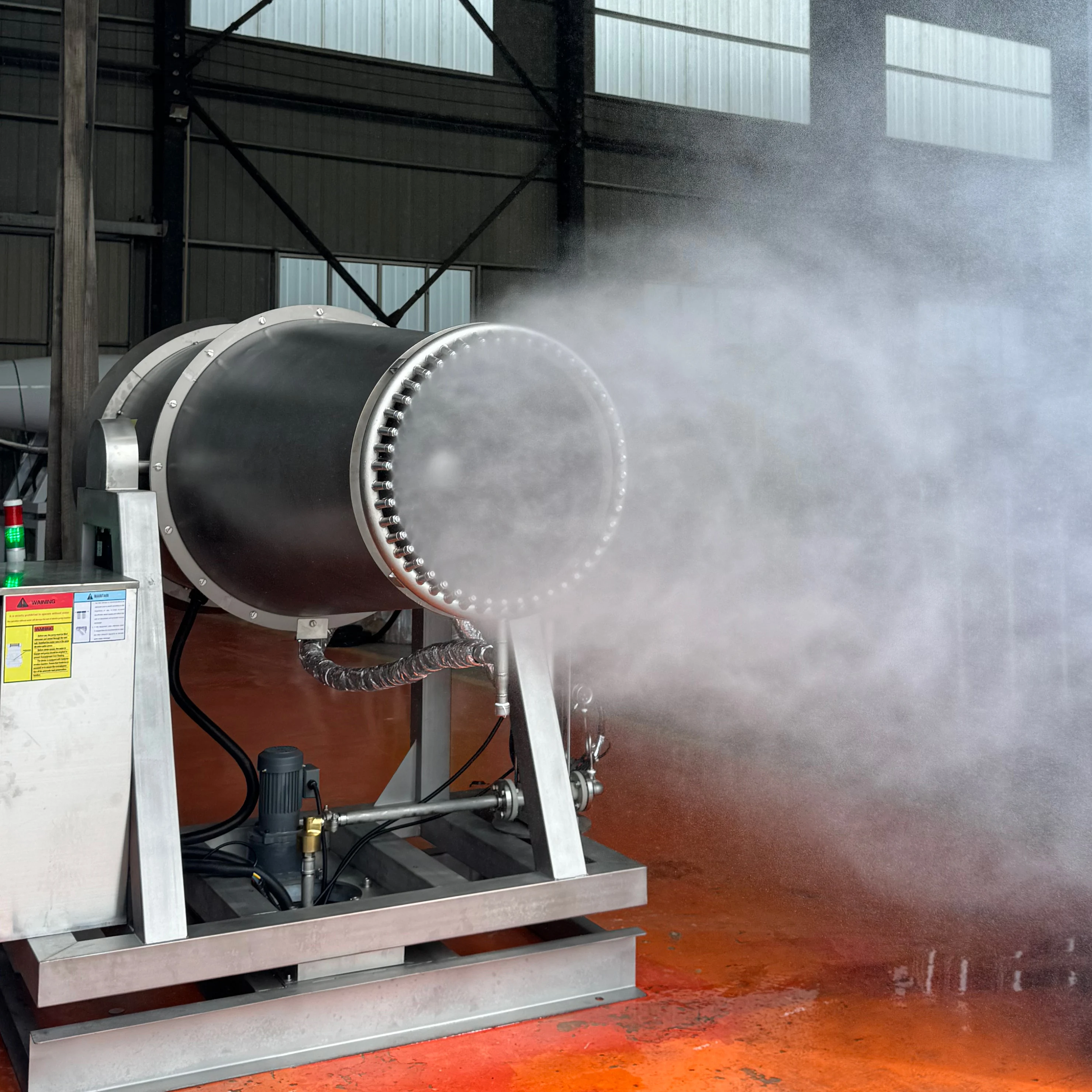 

Hot Sale 60m Remote Control Fog Cannon Water Mist Machine High Pressure Dust Cannon For Dust Control And Cooling Applications