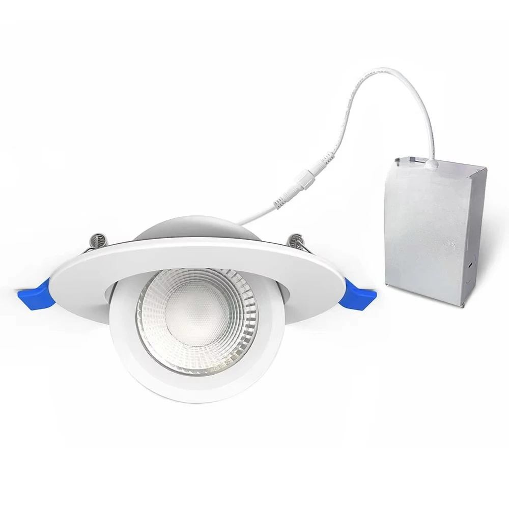 Popular Design 360° Swivel 4 Inch 10W 5CCT Eyeball Light Dimmable Adjustable Canister Spotlight