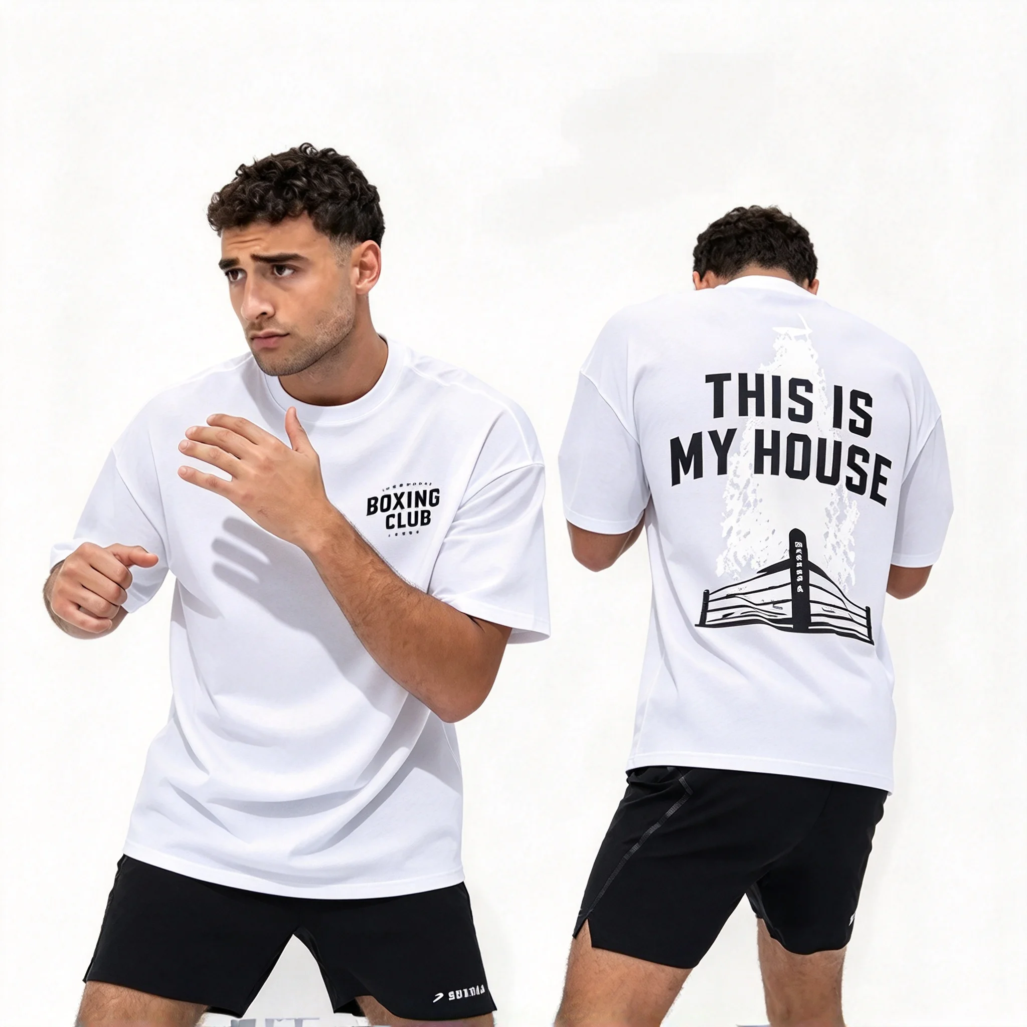 2026 New Hot Summer Martial Arts Jiu-Jitsu Boxing T-shirt - Best-selling Printed Couple High-Quality Sportive Leisure T-shirt