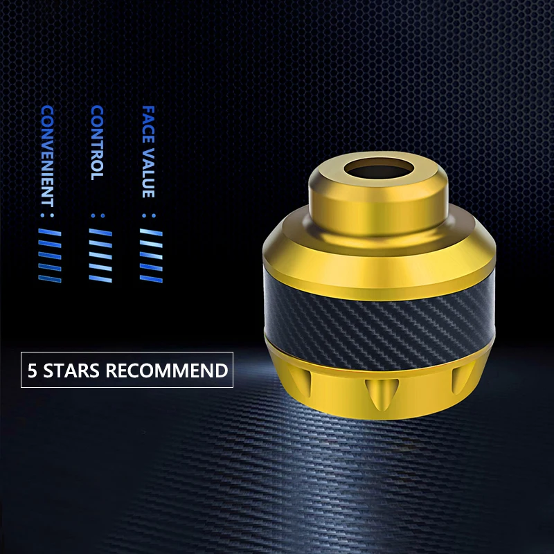 Slider anteriori protettivi anticaduta per motocicli universali in alluminio per Ducati Monster 696 Lander 250 Yamaha Adv 350 Honda