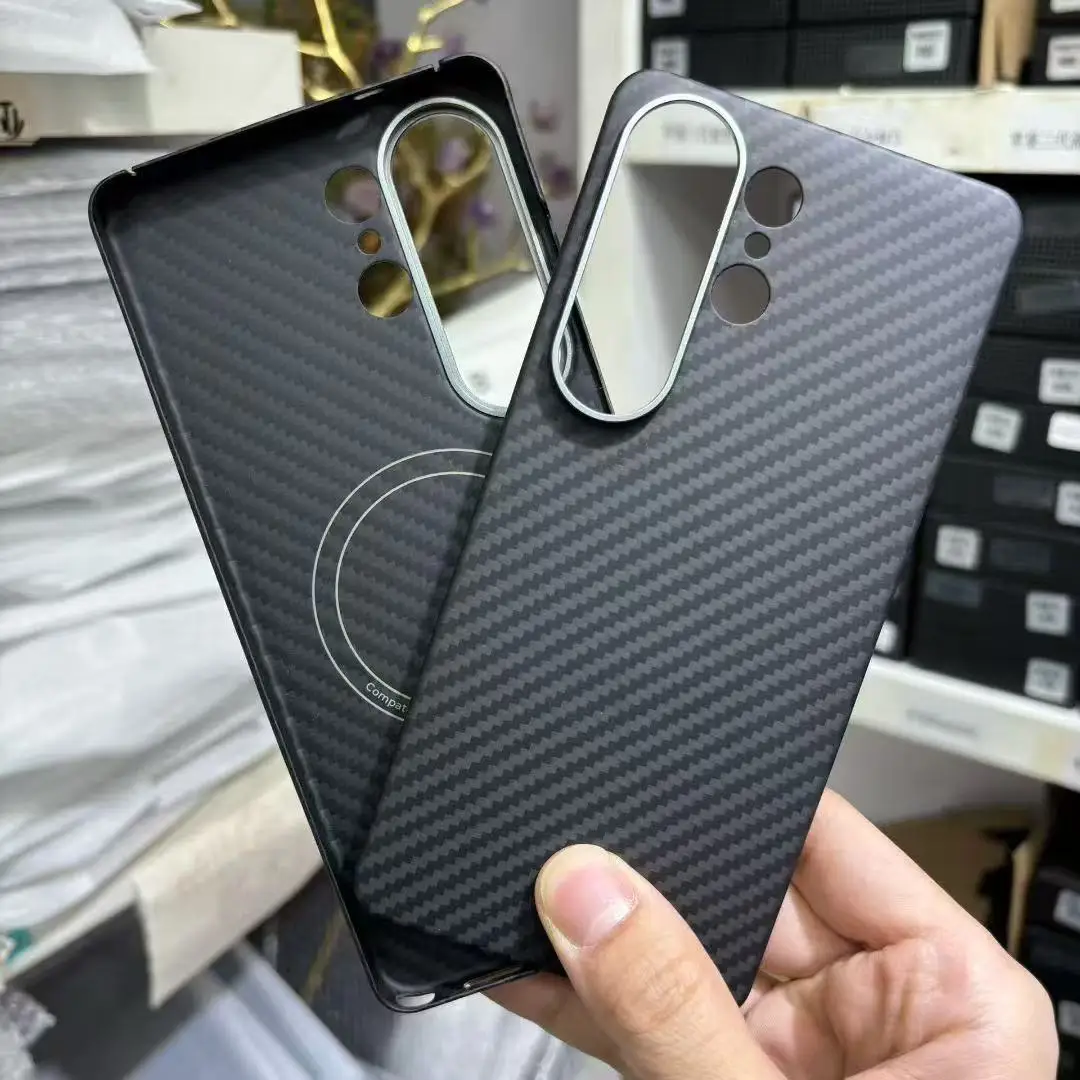 

Real Carbon Case for Samsung Galaxy S26 Ultra S26Ultra for Magsafe Case Magnetic Aramid Fiber Cover