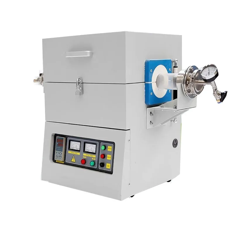 فرن الغلاف الجوي الأنبوبي فرن دثر فراغ مقاومة درجات الحرارة العالية فرن التبريد وإزالة الشحوم