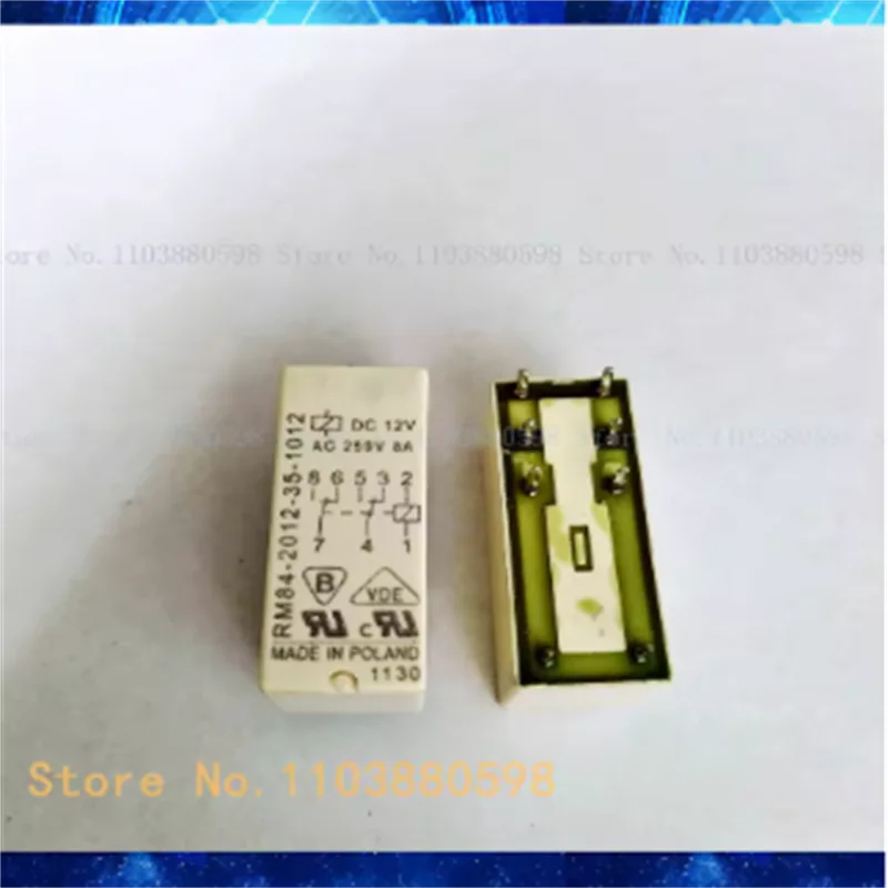 2PCS  New original RM84-2012-35-1012 RM84-2012-35-1024 DC24V RM84-2012-35-1110 RM84-2012-35-5230 230VAC Brand   Relay