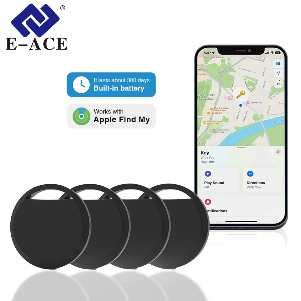 Air Tracker Tags Smart Tag Tracker Suitable for Find My iOS System Mini Tags Prevent Luggage Loss Wallet Key Bag IP67 Waterproof